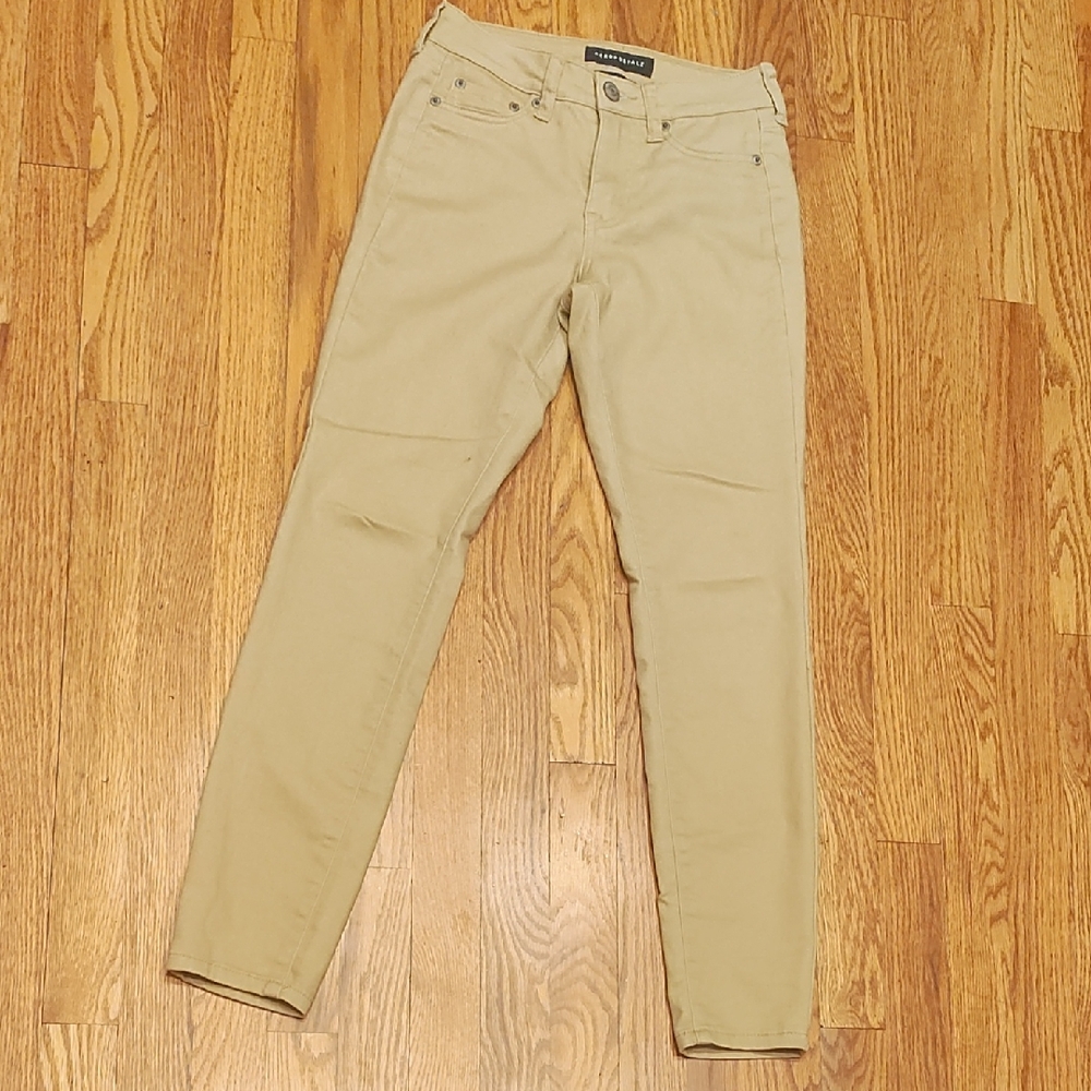 Aeropostale Women's Tan Skinny Pants